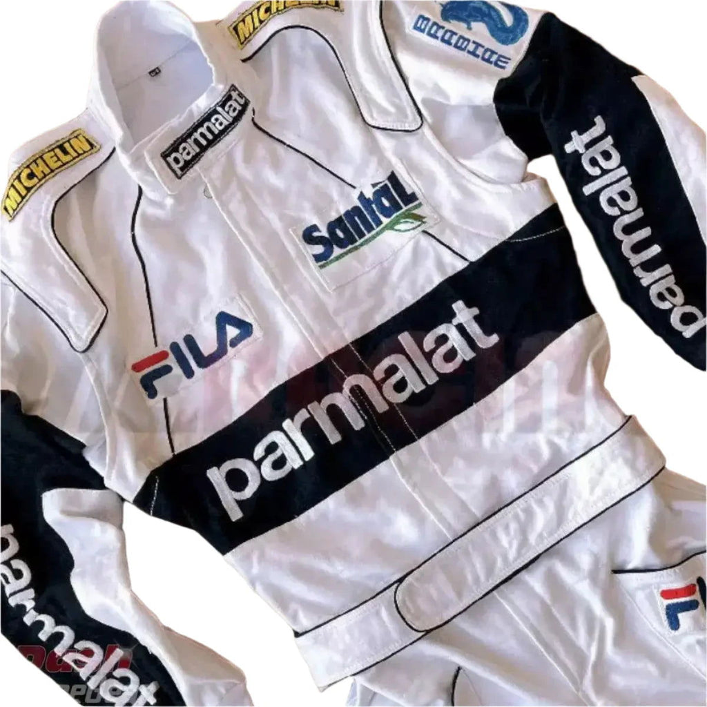Nelson Piquet 1983 F1 Embroidered Racing Suit - Brabham - Speedxcrafts