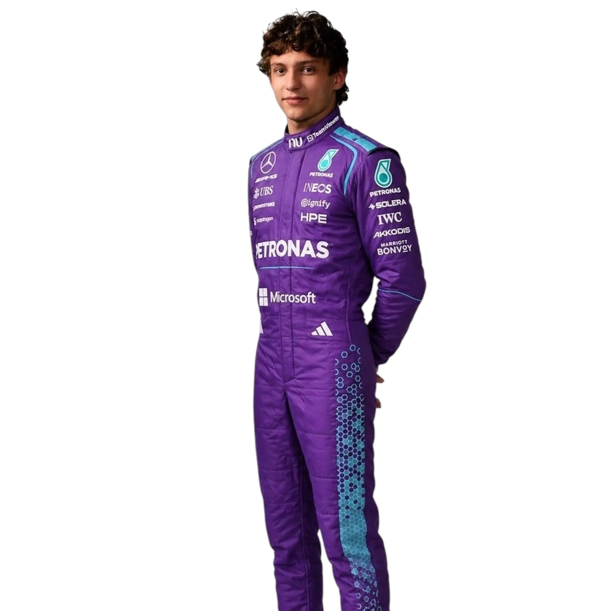 New 2026 NU Mercedes MIAMI GP F1 Race Suit