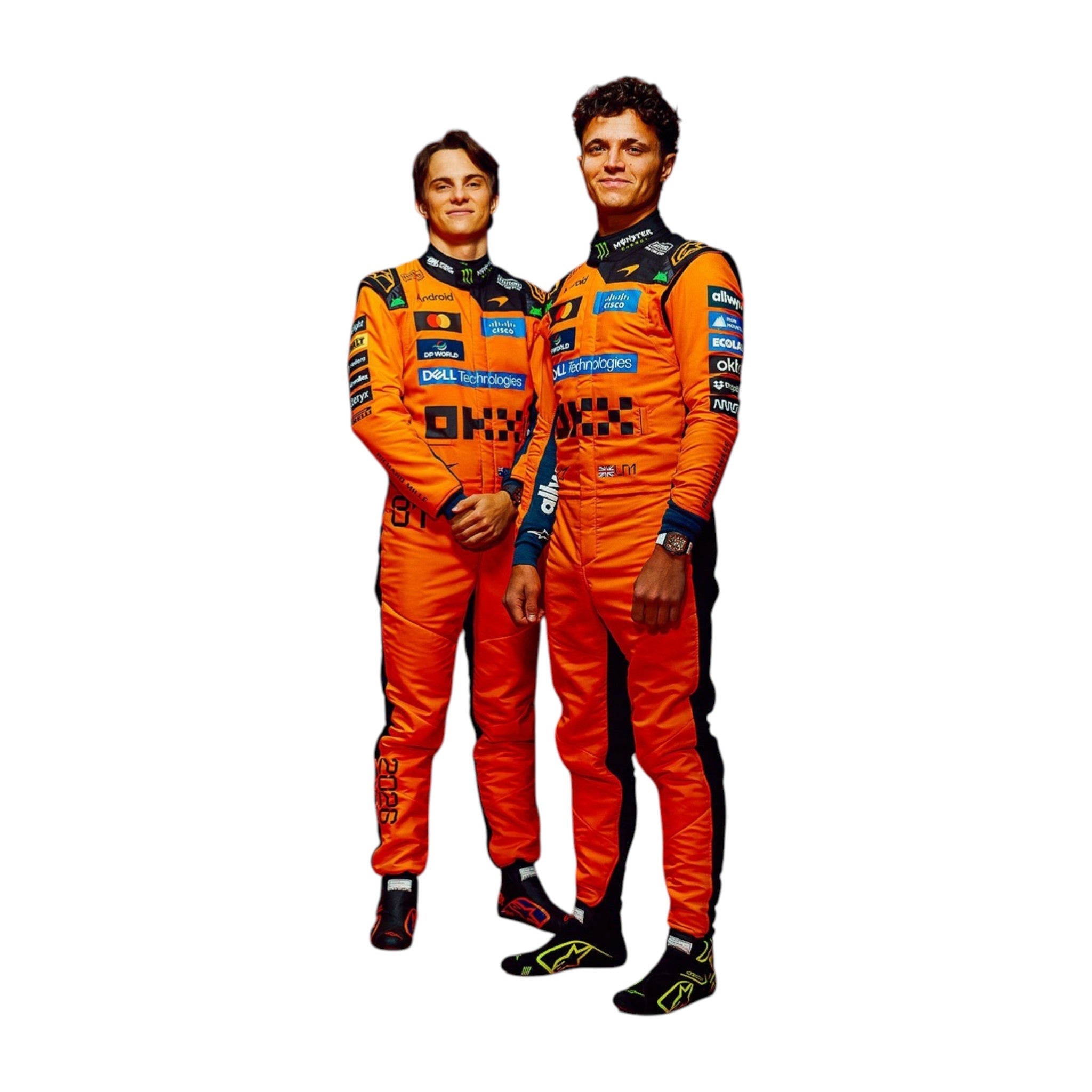 New 2026 Mclaren replica f1 team Race Suit - Speedx Crafts