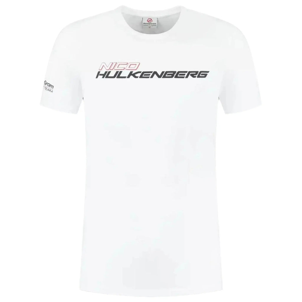Nico Hulkenberg 2023 T-shirt White F1 - Speedxcrafts
