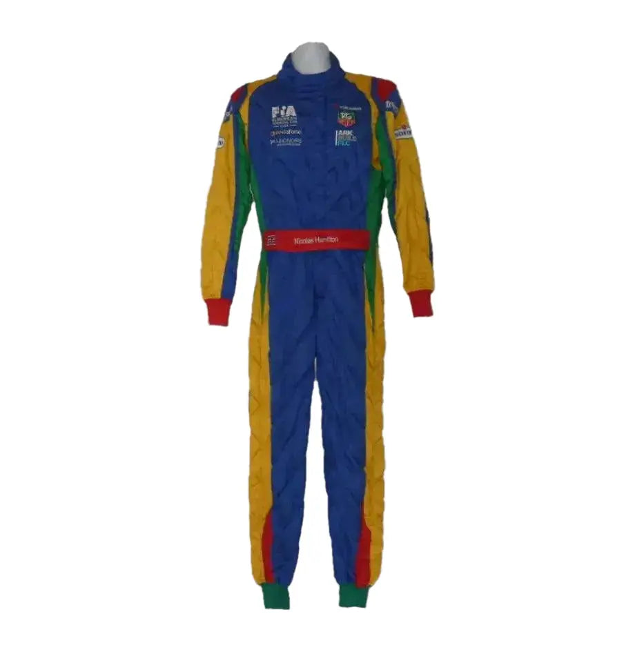 Nicolas Hamilton Brother of Lewis 2013 European Touring Car Cup Race Suit - Speedxcrafts
