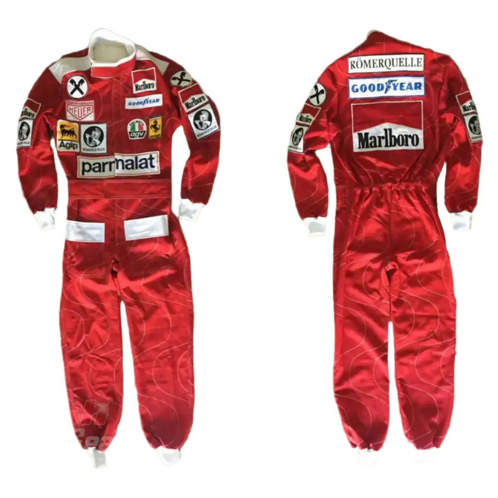 Niki Lauda 1976 Ferrari F1 Embroidered Racing suit - Speedxcrafts ...