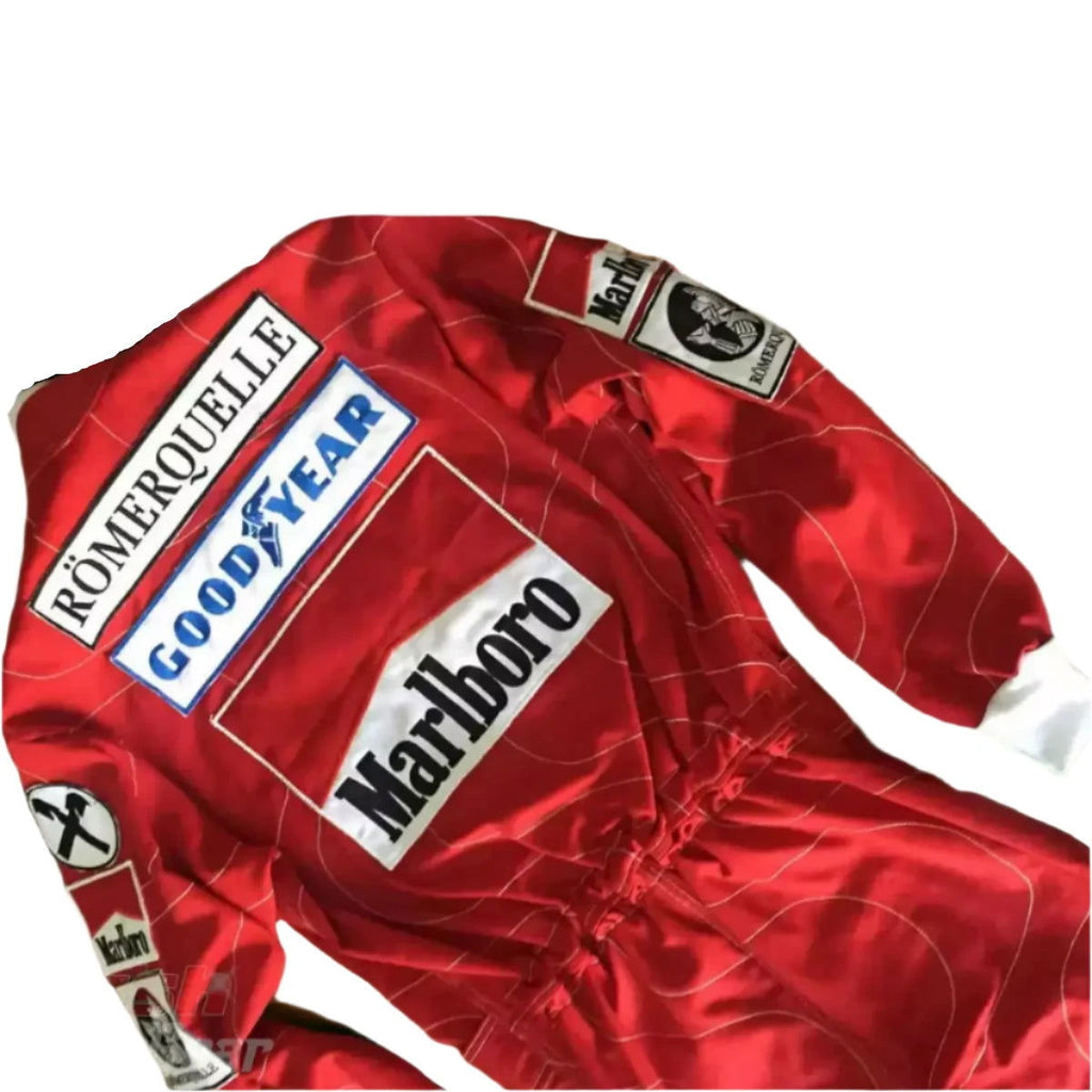 Niki Lauda 1976 Ferrari F1 Embroidered Racing suit - Speedxcrafts ...