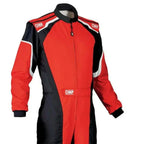 OMP KS-3 Suit Red Go Karting Racing Overall CIK 3 Layers 2019 - Speedxcrafts