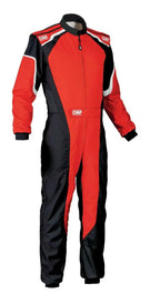 OMP KS-3 Suit Red Go Karting Racing Overall CIK 3 Layers 2019 - Speedxcrafts