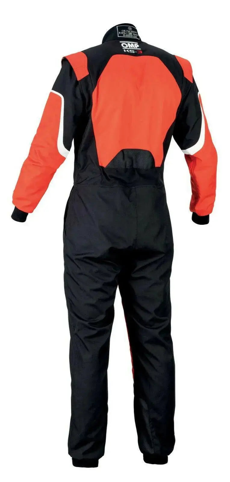 OMP KS-3 Suit Red Go Karting Racing Overall CIK 3 Layers 2019 - Speedxcrafts