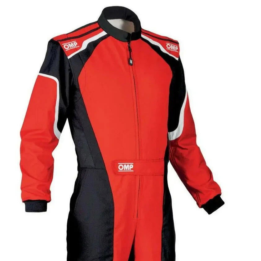 OMP KS-3 Suit Red Go Karting Racing Overall CIK 3 Layers 2019 - Speedxcrafts