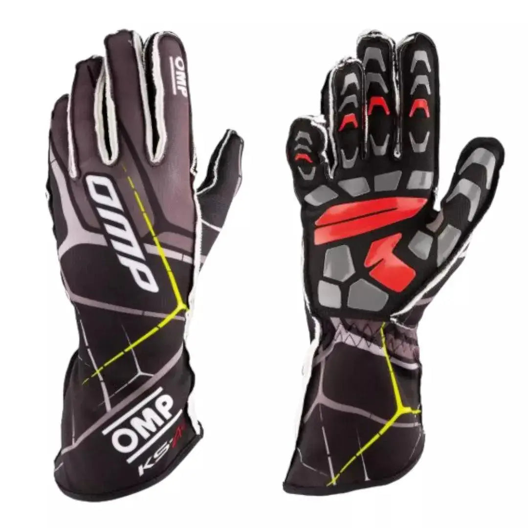OMP KS Art Custom Design Kart Gloves - Child Sizes - Speedxcrafts