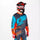 O'Neal Element Factor MX Jersey Gray-Orange-Blue - Speedxcrafts