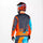 O'Neal Element Factor MX Jersey Gray-Orange-Blue - Speedxcrafts