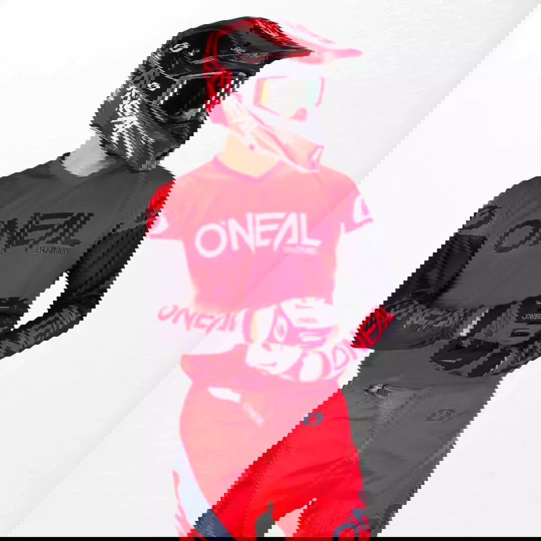 O'Neal Element MX Jersey Red-Black - Speedxcrafts