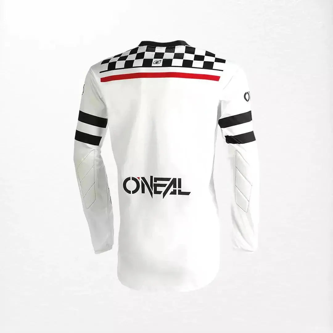 O'Neal Element Squadron Youth MX Jersey White-Black - Speedxcrafts