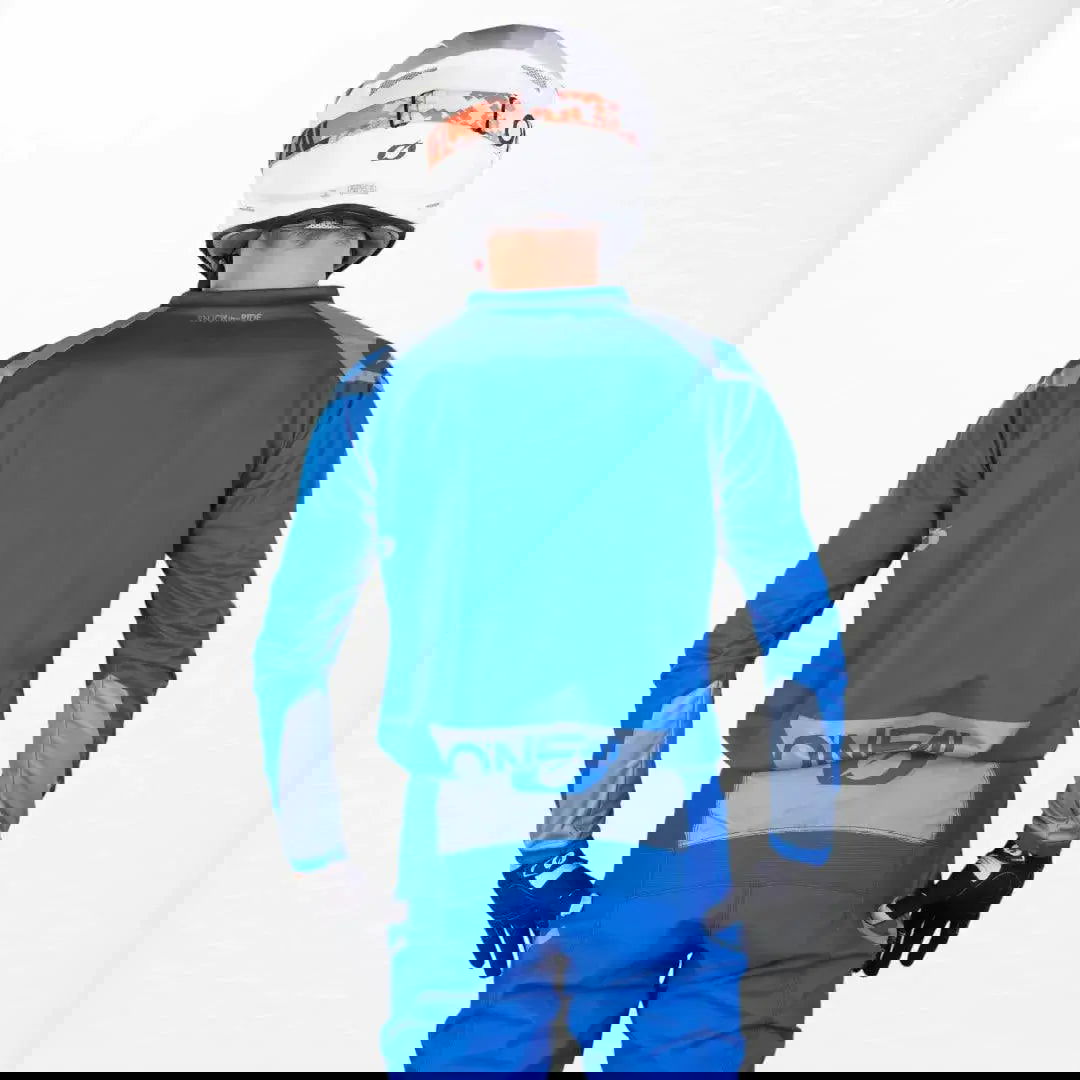 O'Neal Matrix MX Jersey Blue-Gray - Speedxcrafts