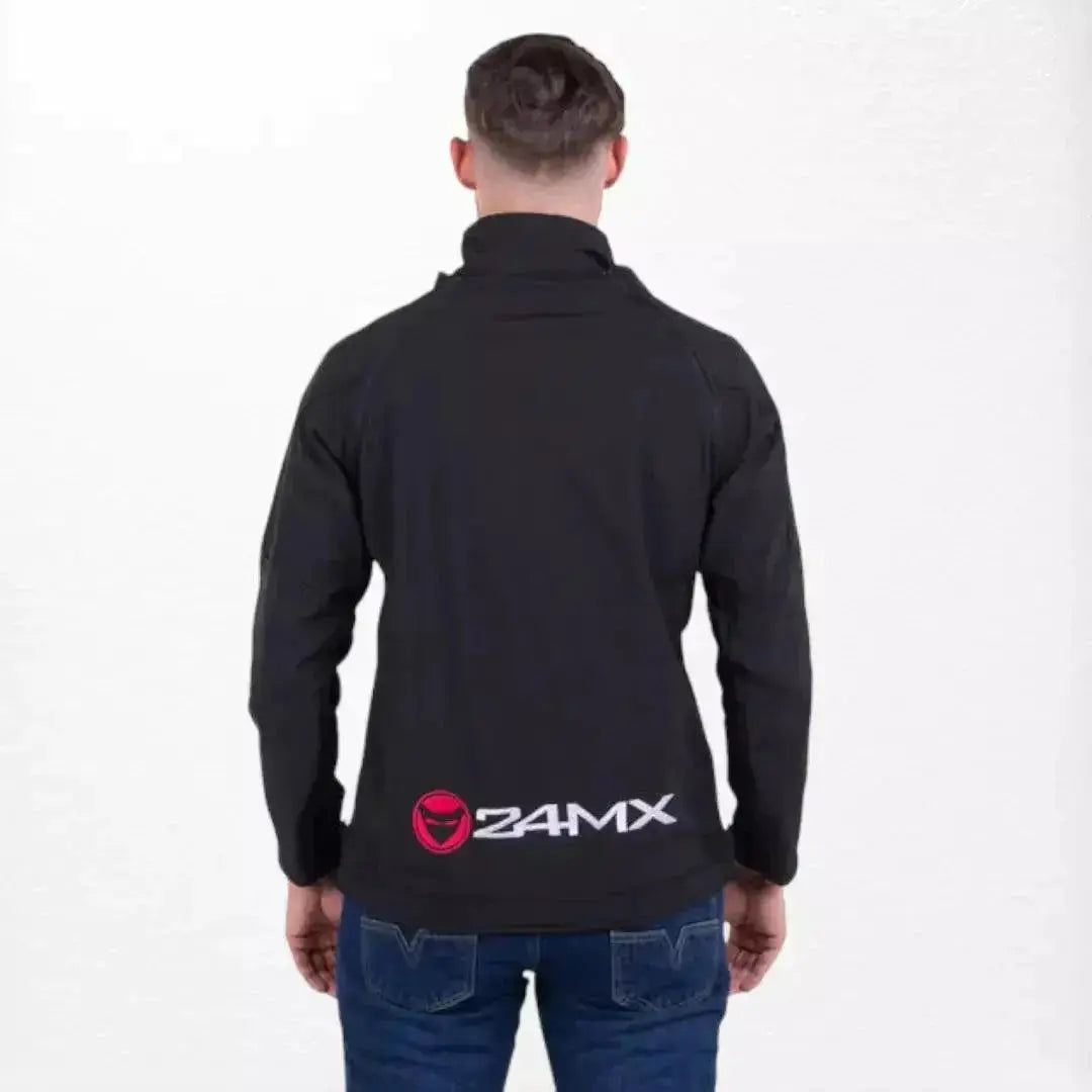 Personalized 24MX Team Softshell with Detachable Sleeves - Speedxcrafts