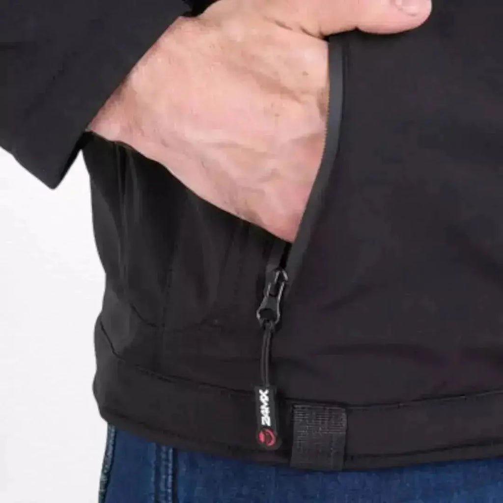 Personalized 24MX Team Softshell with Detachable Sleeves - Speedxcrafts