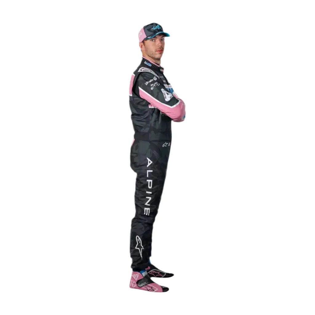 Pierre Gasly 2023 BWT Alpine F1 Team Race Suit - Las Vegas GP - Speedxcrafts
