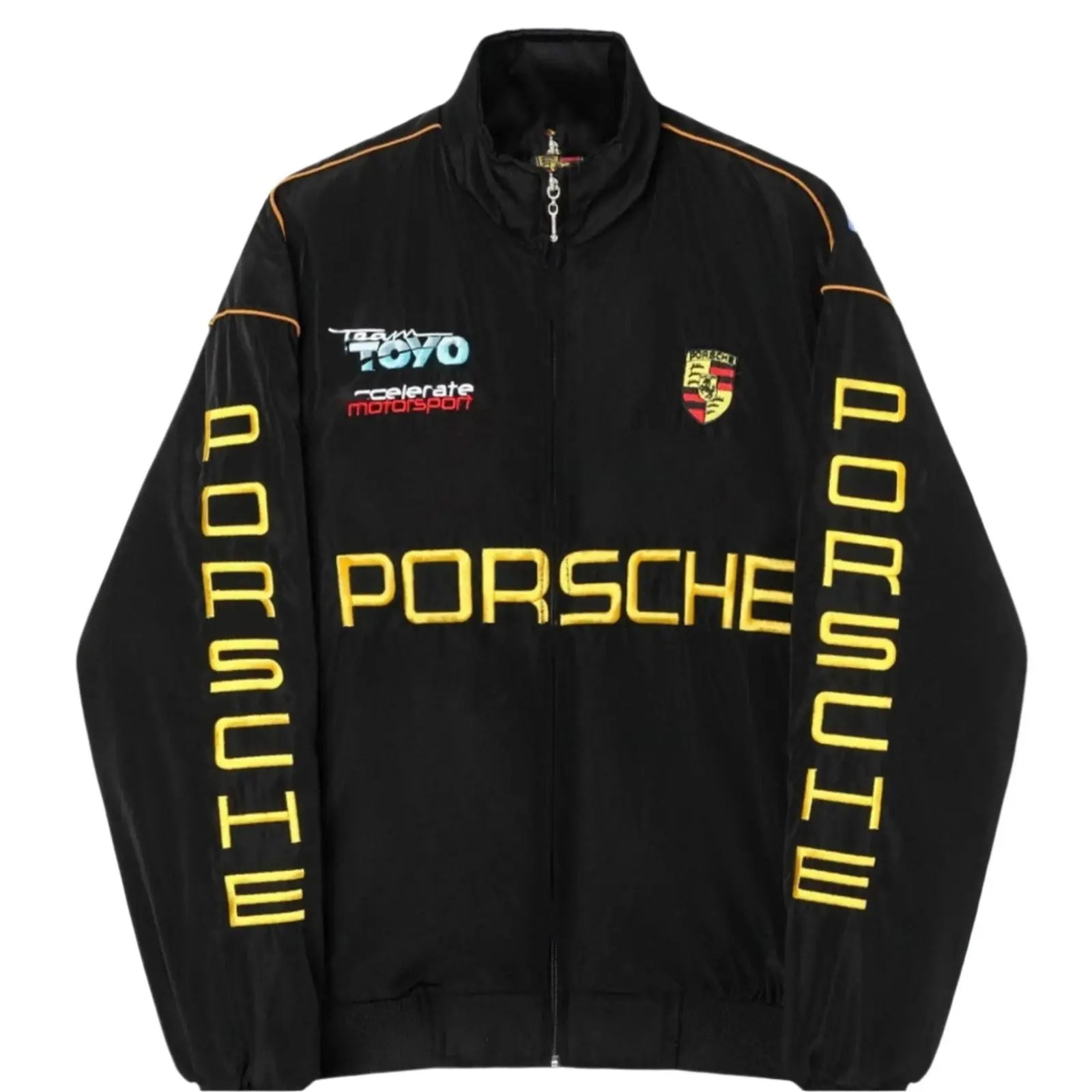Porsche F1 Vintage Jacket | Classic Motorsport Apparel – Speedx Crafts