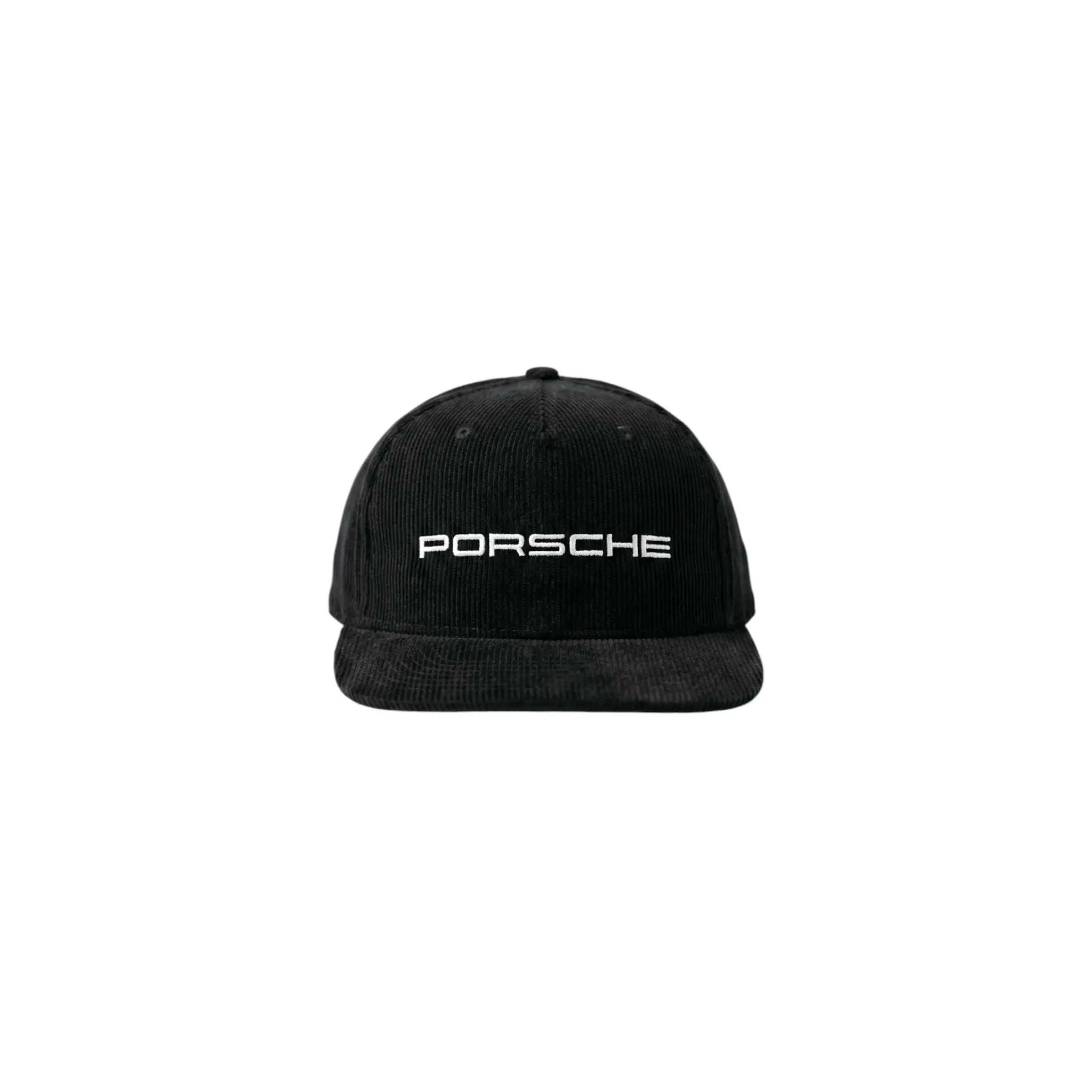 Porsche Vintage Corduroy Cap – Black