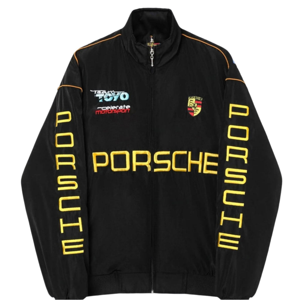 Porsche F1 Vintage Jacket | Classic Motorsport Apparel � Speedx Crafts