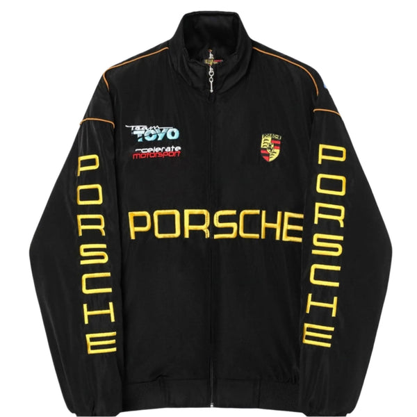 Porsche F1 Vintage Jacket | Classic Motorsport Apparel - Speedxcrafts