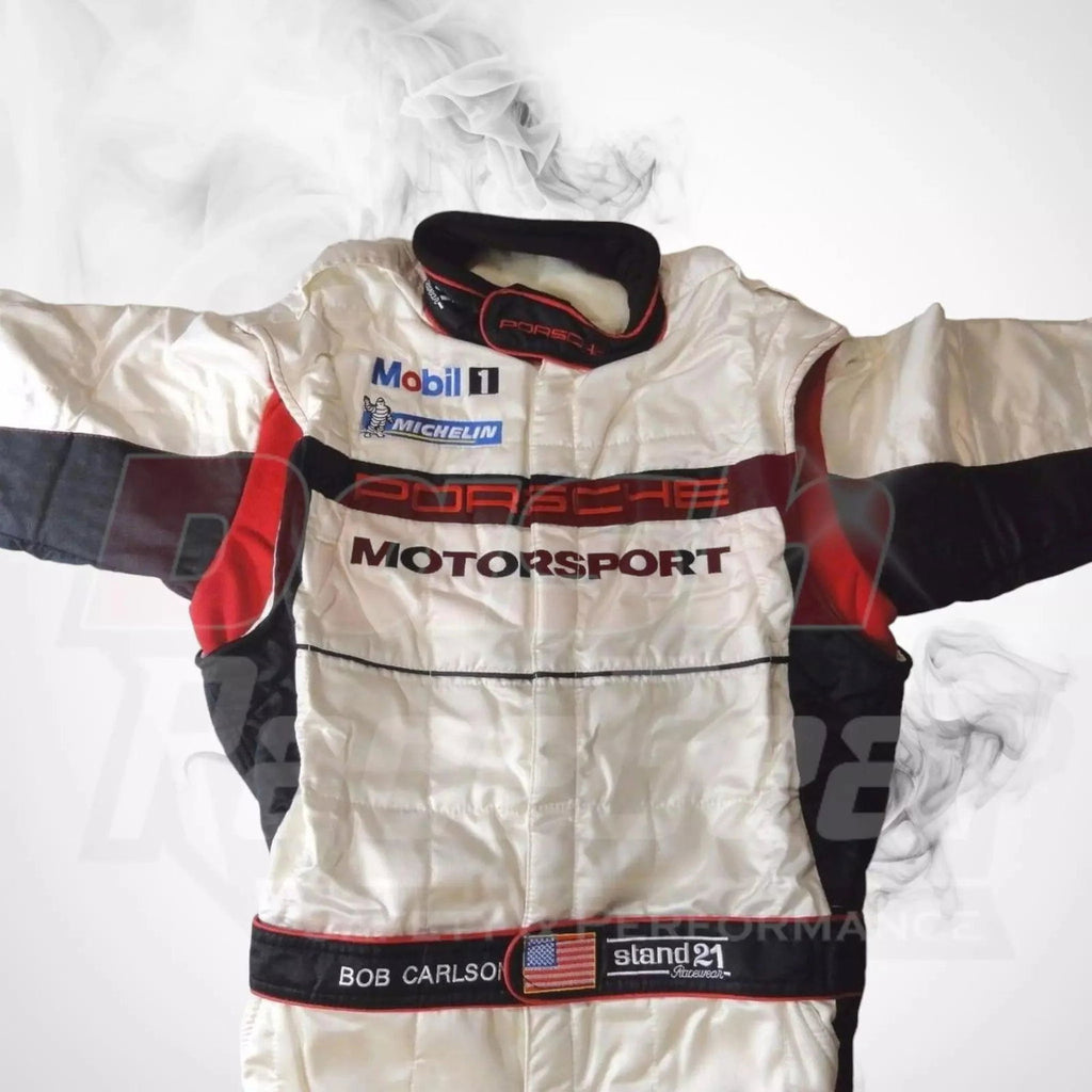 Porsche Motorsport Bob Carlson Race Suit - Speedxcrafts