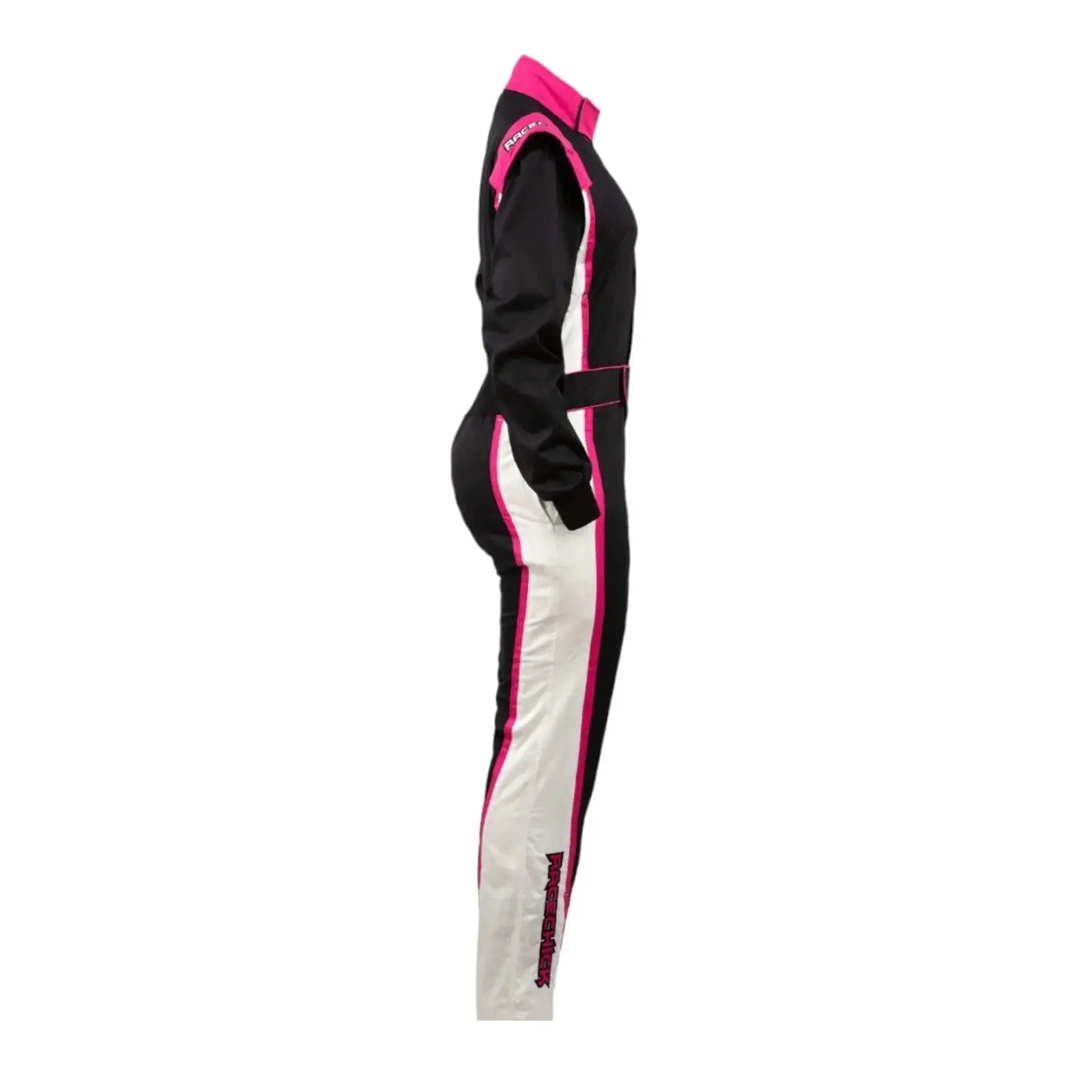 RACECHICK Fierce Women's Racing Suit | SFI 3.2A/1 - Black/Pink - Speedxcrafts