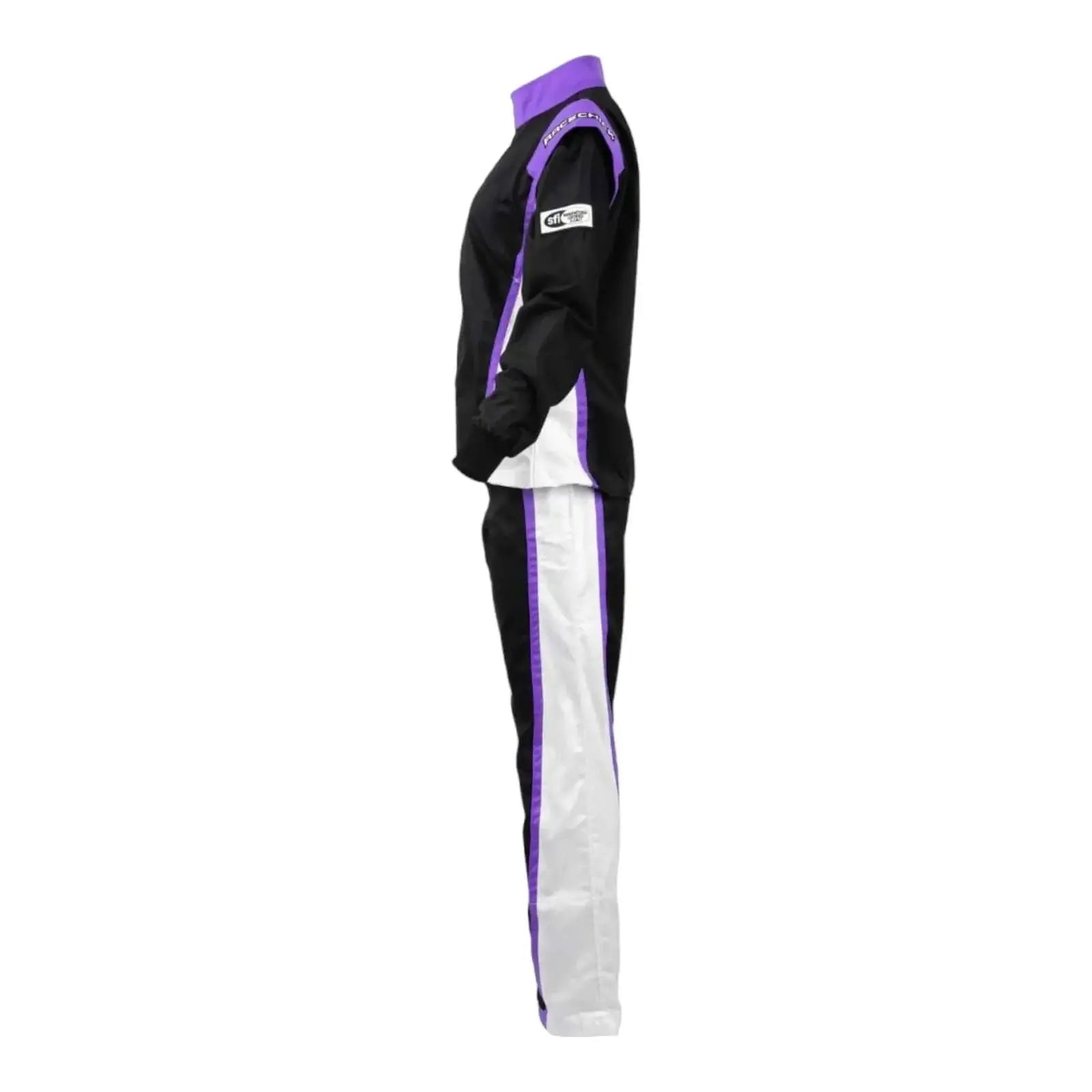 RACECHICK Fierce Women's Racing Suit | SFI 3.2A/1 - Black/Purple - Speedxcrafts