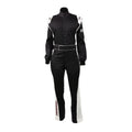 RACECHICK Fierce Women's Racing Suit | SFI 3.2A/1 - Black/White - Speedxcrafts
