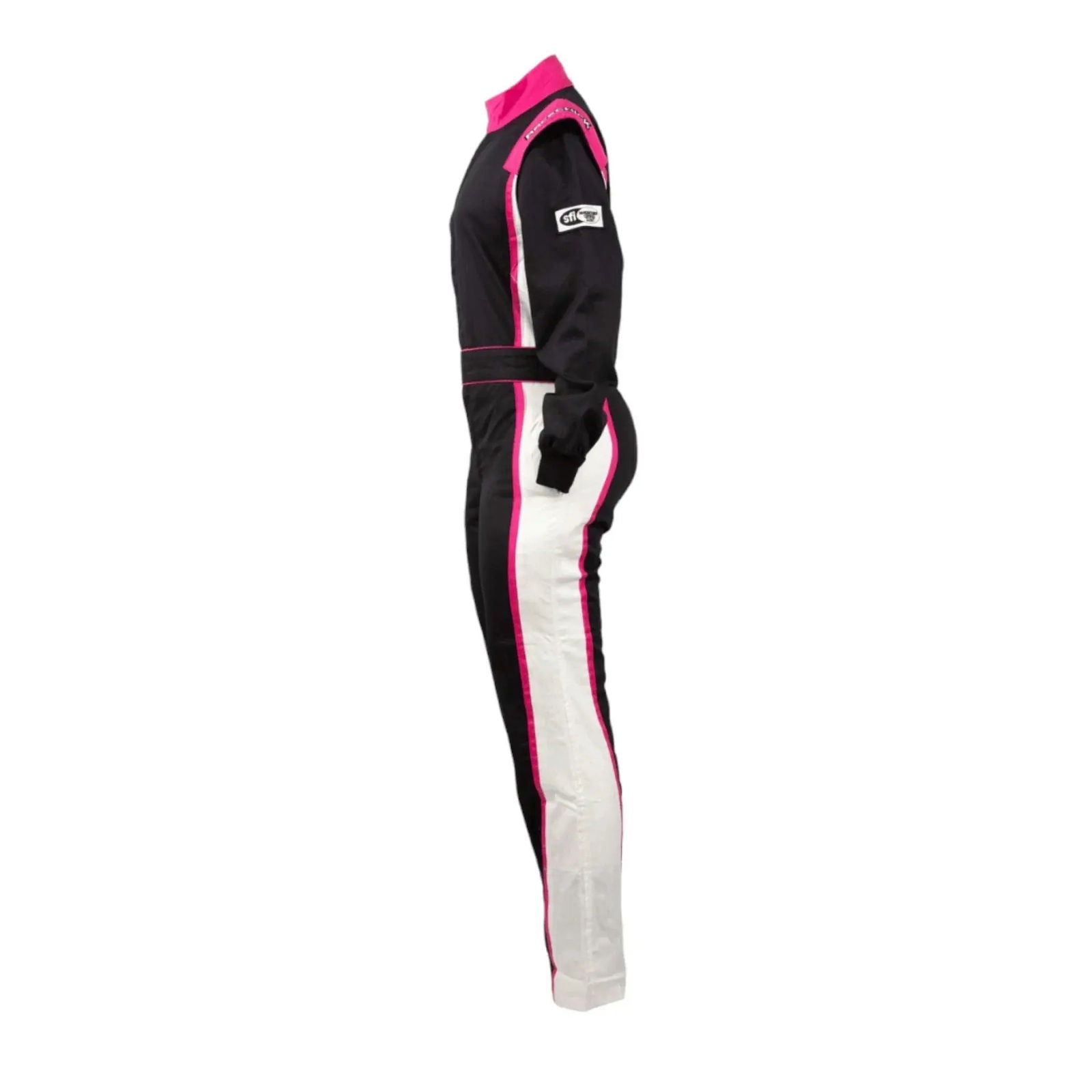 RACECHICK Fierce Women's Racing Suit | SFI 3.2A/1 - Black/Pink - Speedxcrafts
