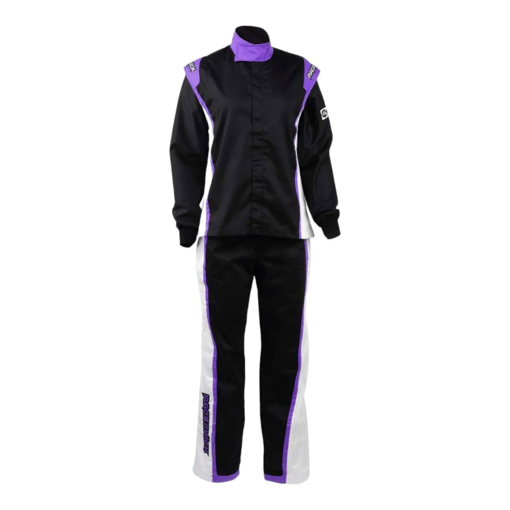 RACECHICK Fierce Women's Racing Suit | SFI 3.2A/1 - Black/Purple - Speedxcrafts