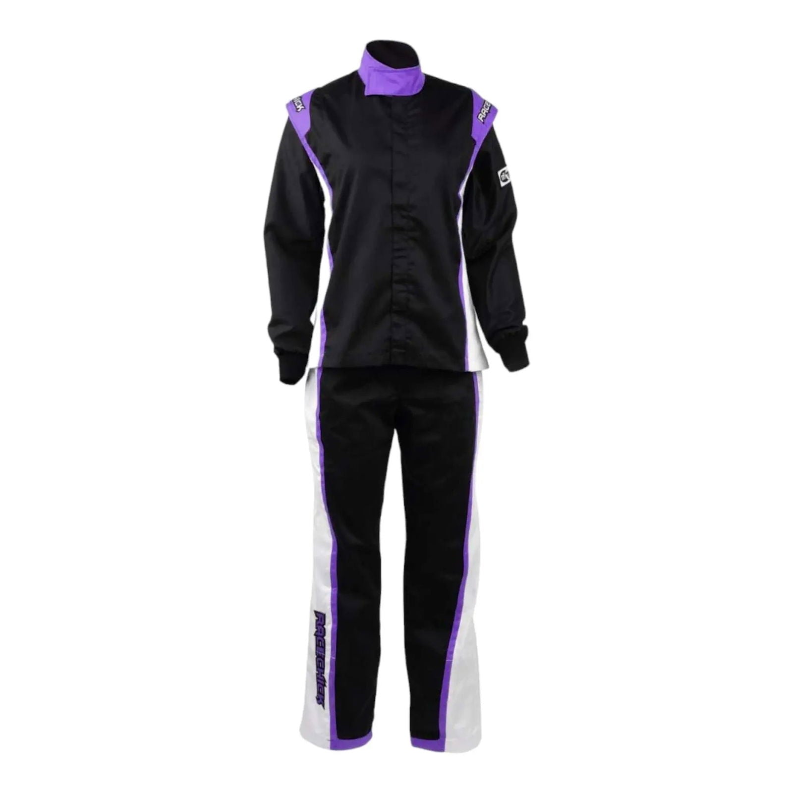 RACECHICK Fierce Women's Racing Suit | SFI 3.2A/1 - Black/Purple - Speedxcrafts