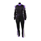 RACECHICK Fierce Women's Racing Suit | SFI 3.2A/1 - Black/Purple - Speedxcrafts