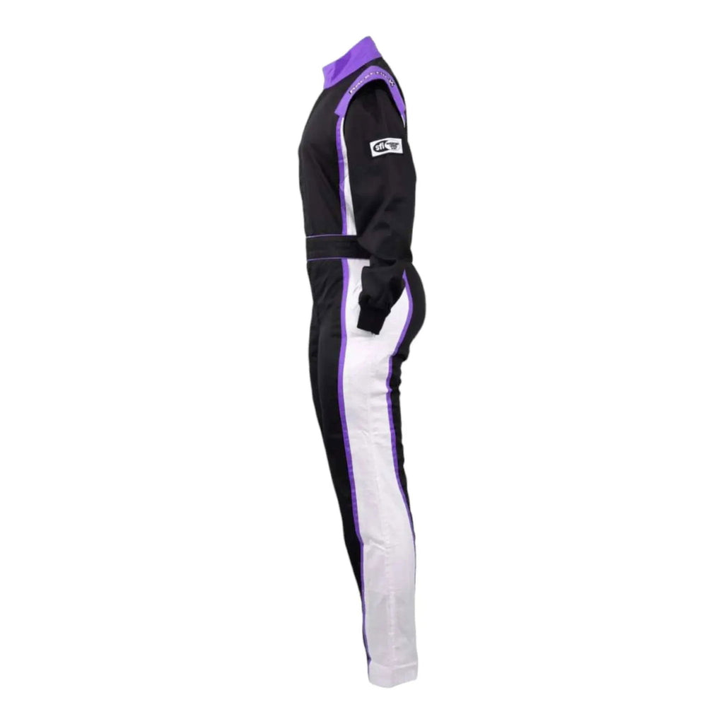 RACECHICK Fierce Women's Racing Suit | SFI 3.2A/1 - Black/Purple - Speedxcrafts