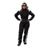 RACECHICK Fierce Women's Racing Suit | SFI 3.2A/1 - Black/White - Speedxcrafts