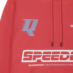 RED SPEEDCO HOODIE - Speedxcrafts