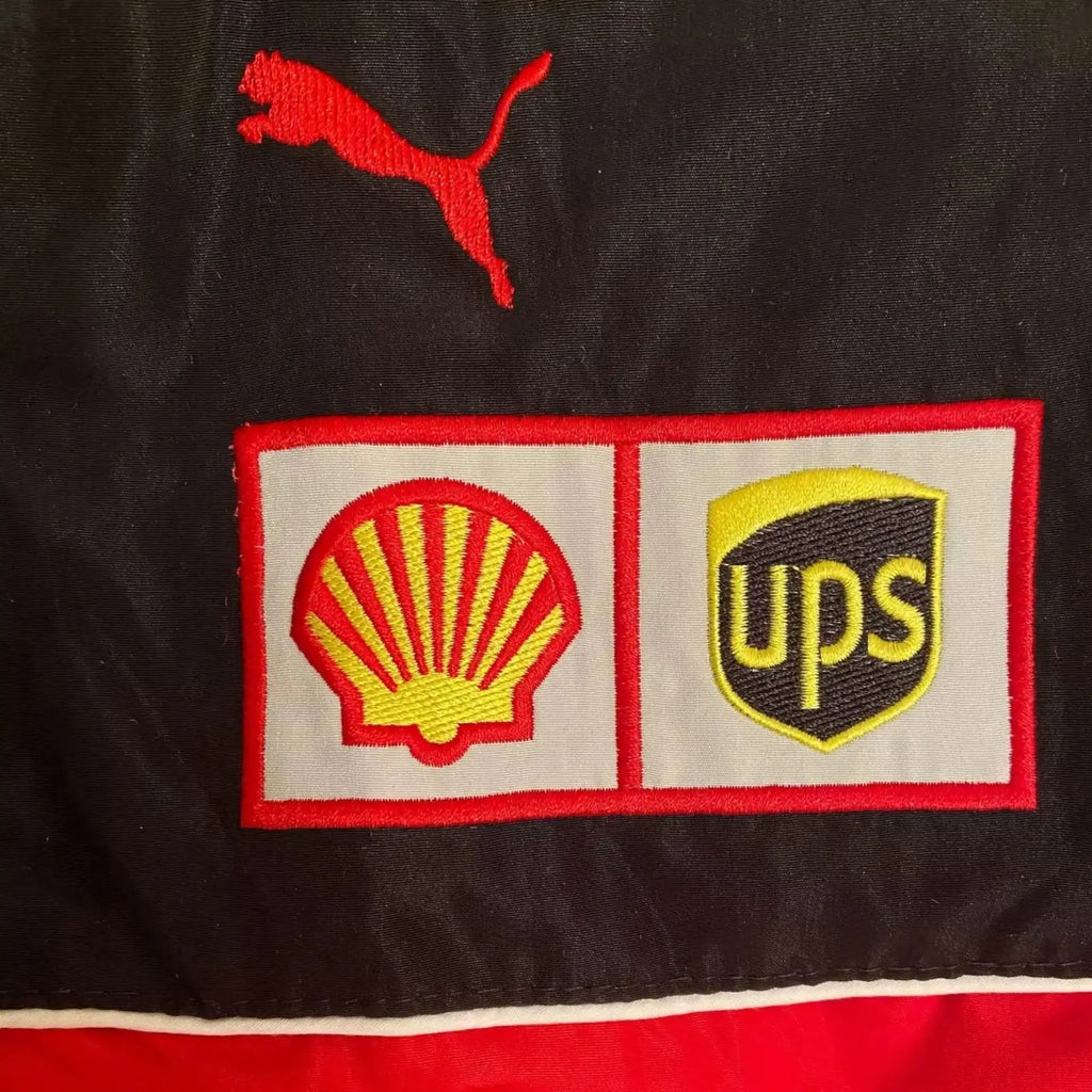 Rare Vintage Style Red and Black Ferrari Racing | Bomber Jacket - Speedxcrafts