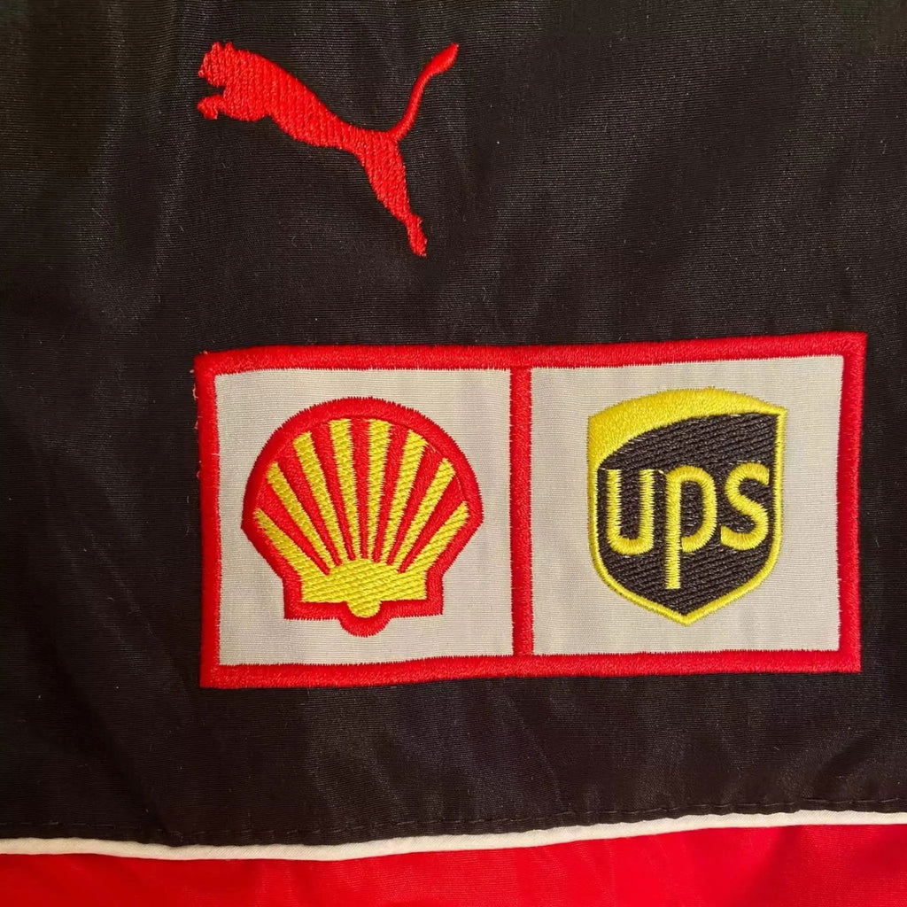 Rare Vintage Style Red and Black Ferrari Racing | Bomber Jacket - Speedxcrafts