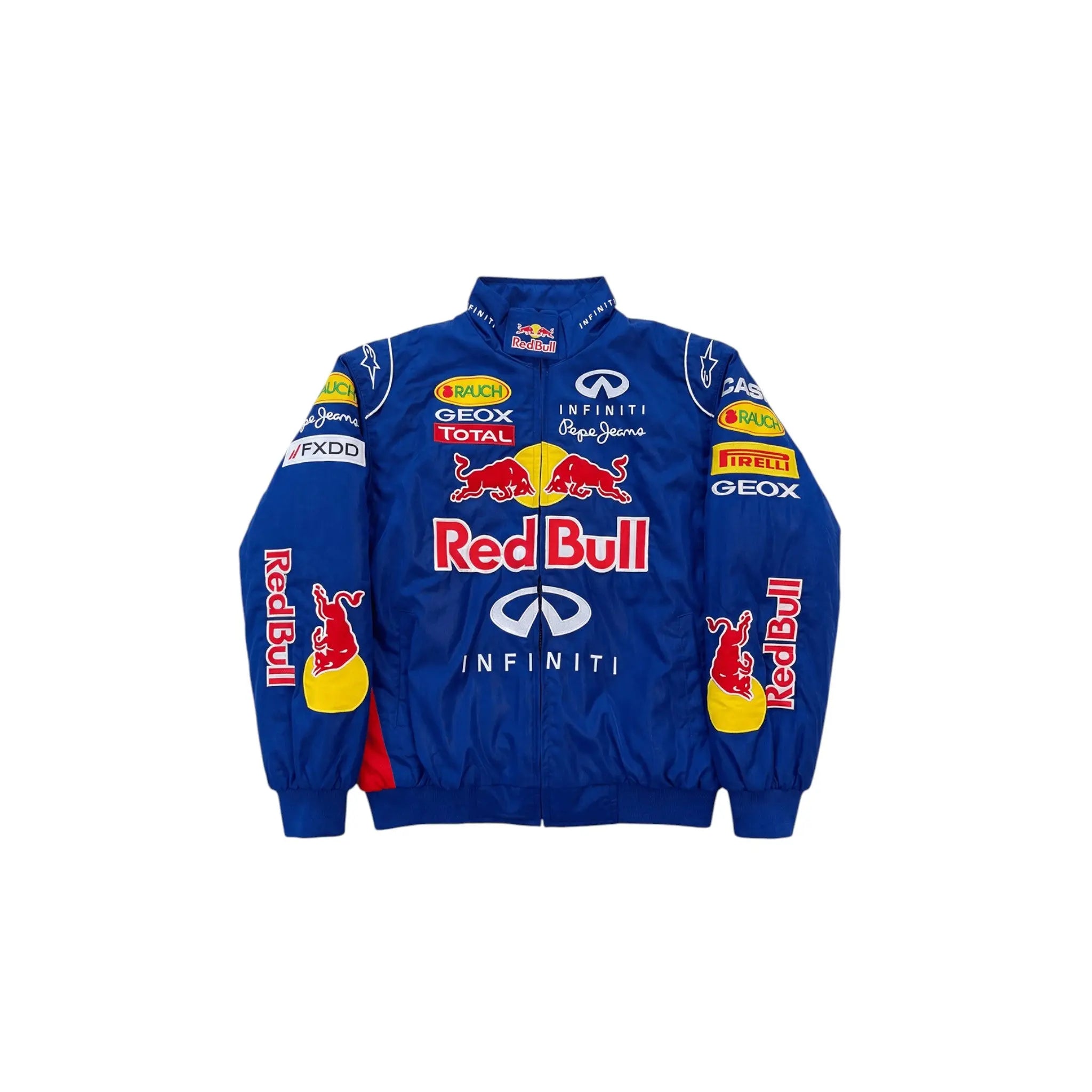 Red Bull Racing F1 Jacket- Blue Royal Edition