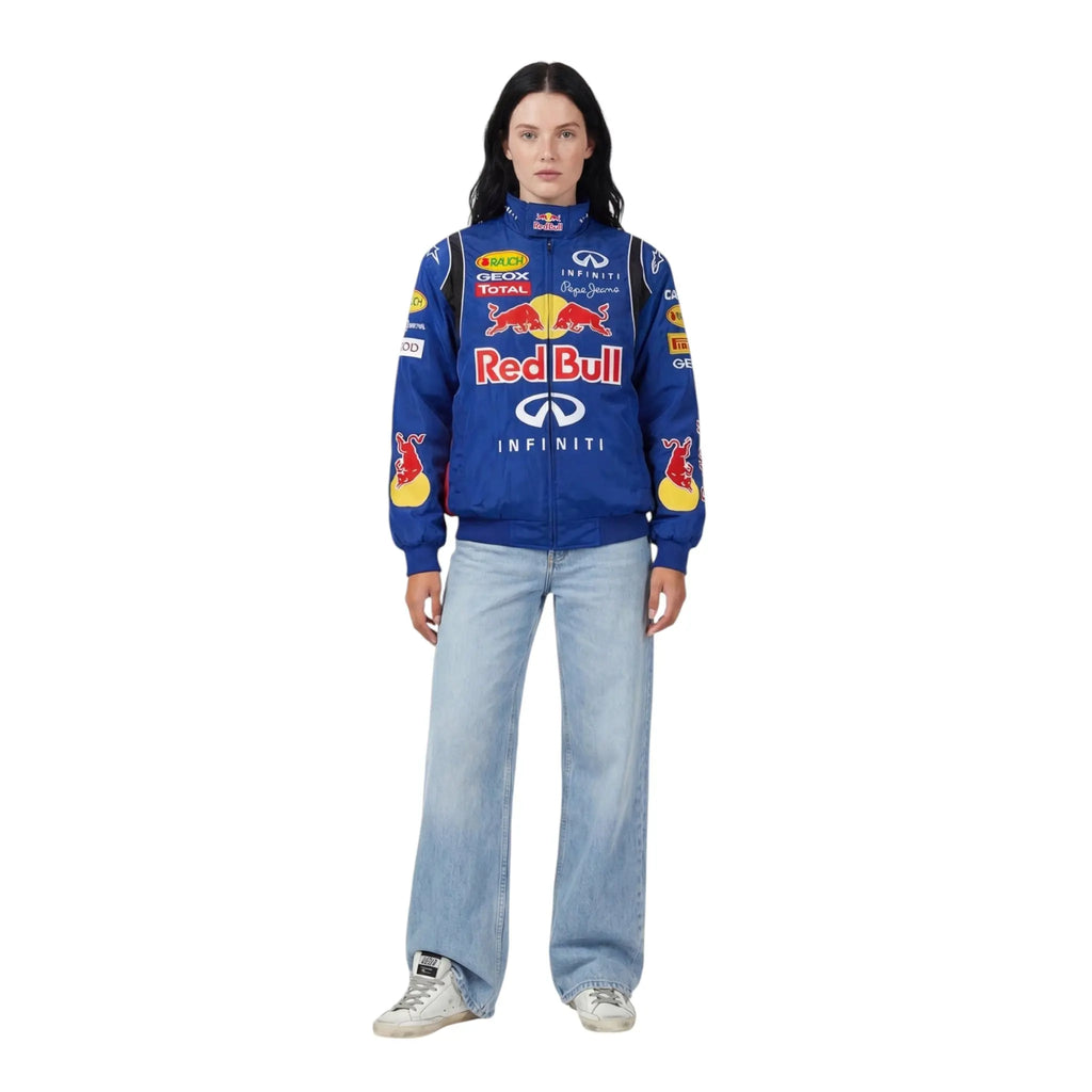 Red Bull Racing F1 Jacket- Blue Royal Edition