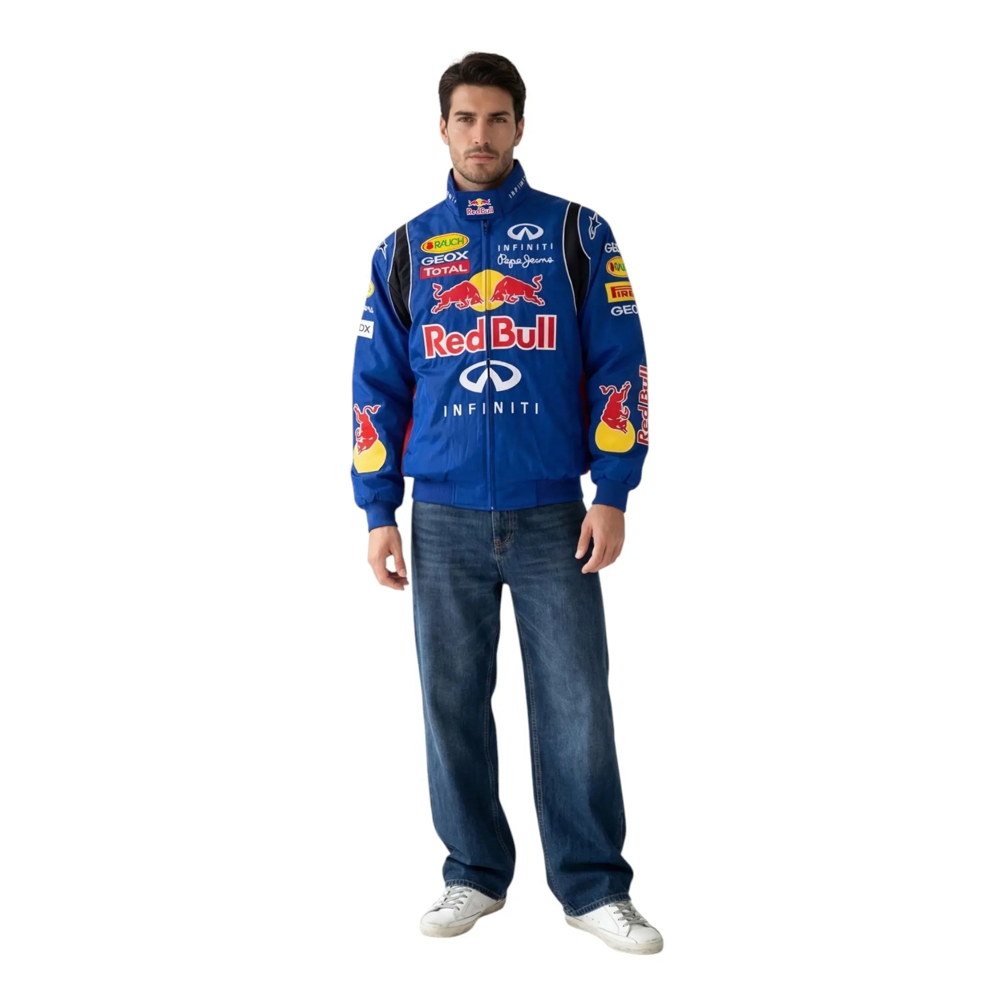 Red Bull Racing F1 Jacket- Blue Royal Edition