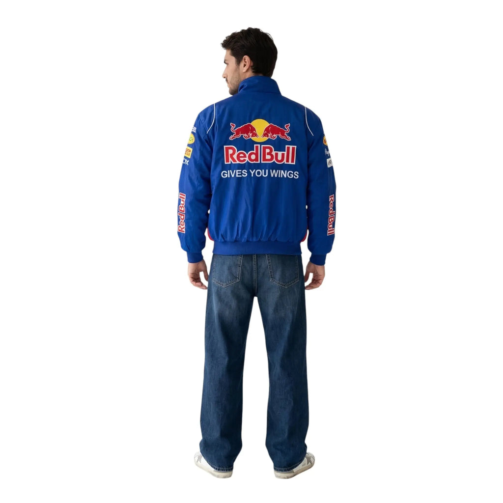Red Bull Racing F1 Jacket- Blue Royal Edition