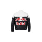 Red Bull Racing Leather Jacket - White Edition
