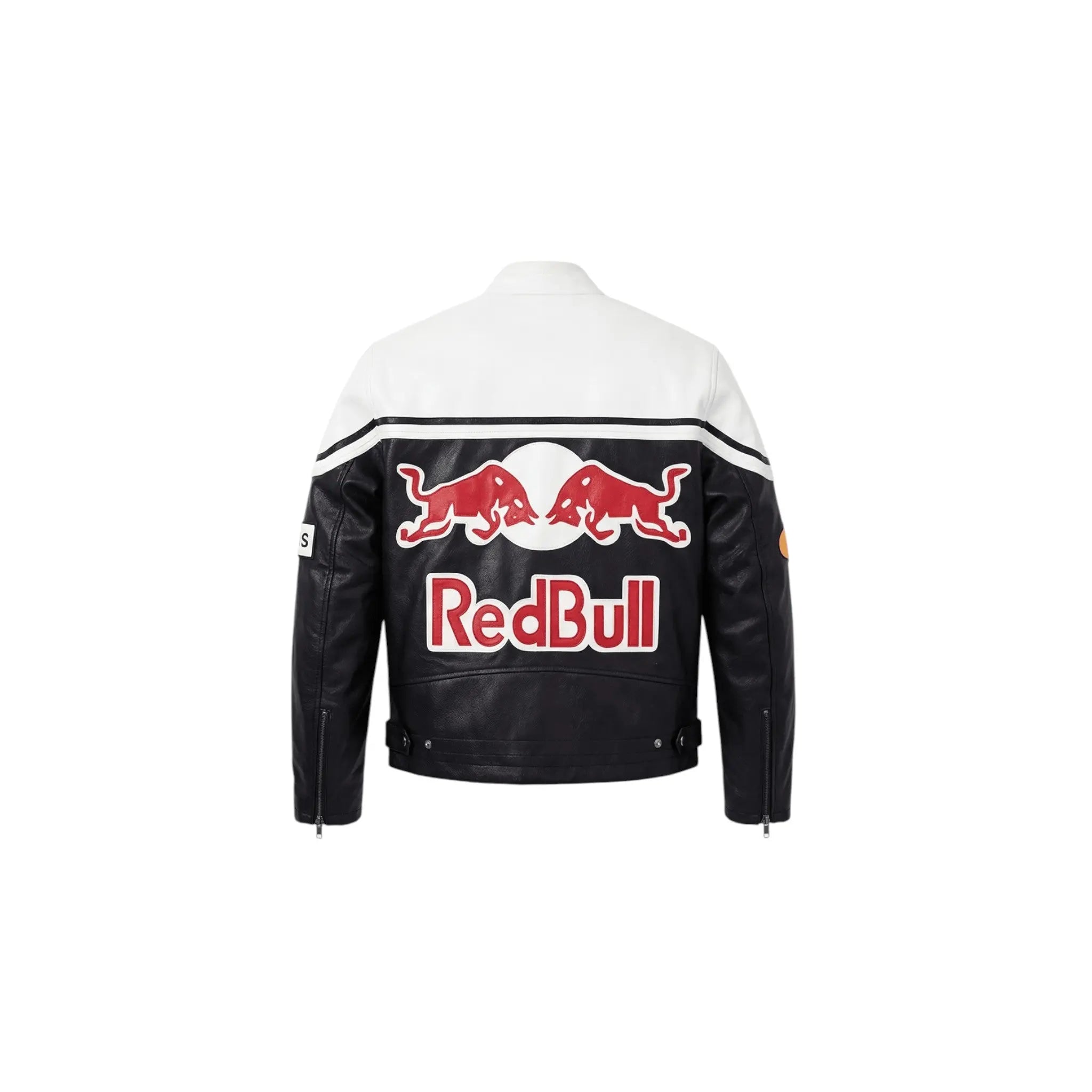 Red Bull Racing Leather Jacket - White Edition