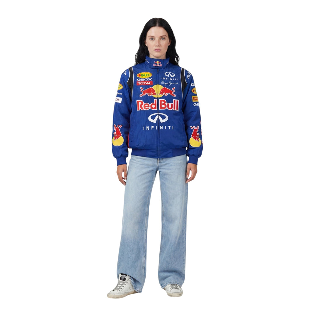 Red Bull Racing F1 Jacket- Blue Royal Edition