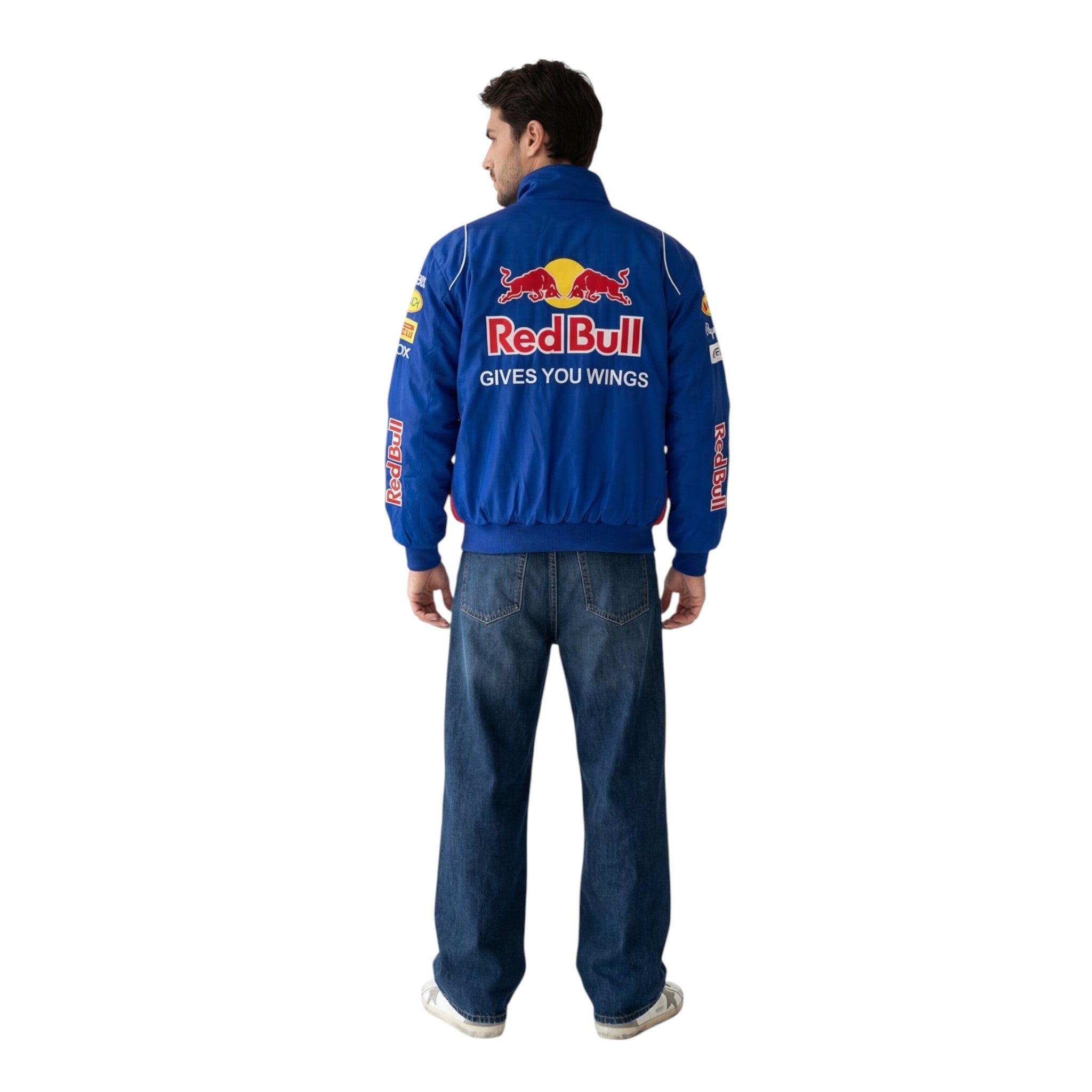Red Bull Racing F1 Jacket- Blue Royal Edition