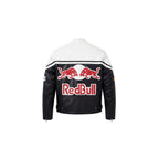 Red Bull Racing Leather Jacket - White Edition