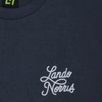 SCRIPT PETROL BLUE SHORT SLEEVE TEE - Speedxcrafts
