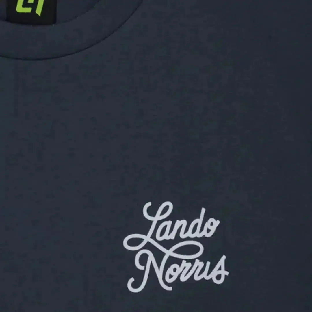 SCRIPT PETROL BLUE SHORT SLEEVE TEE - Speedxcrafts