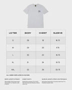 SCRIPT WHITE HEATHER SHORT SLEEVE TEE - Speedxcrafts