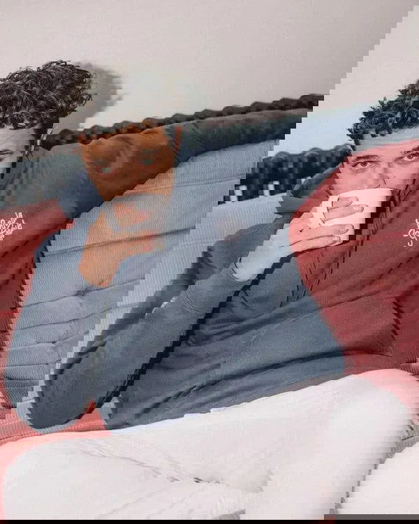 SCRIPT PETROL BLUE HOODIE - Speedxcrafts